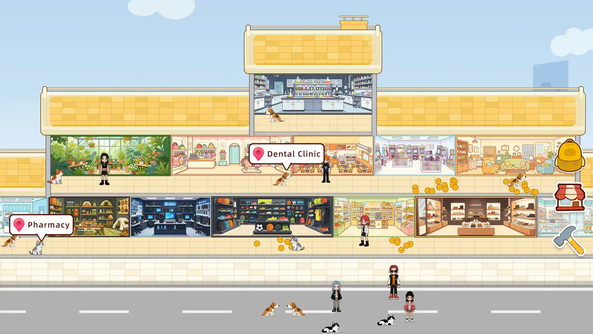 图片[2] [PC]一起来摆摊：英语单词游戏/Stall Tycoon: A Cozy English Word Game | 游戏截图-CheeseGame-芝士游戏