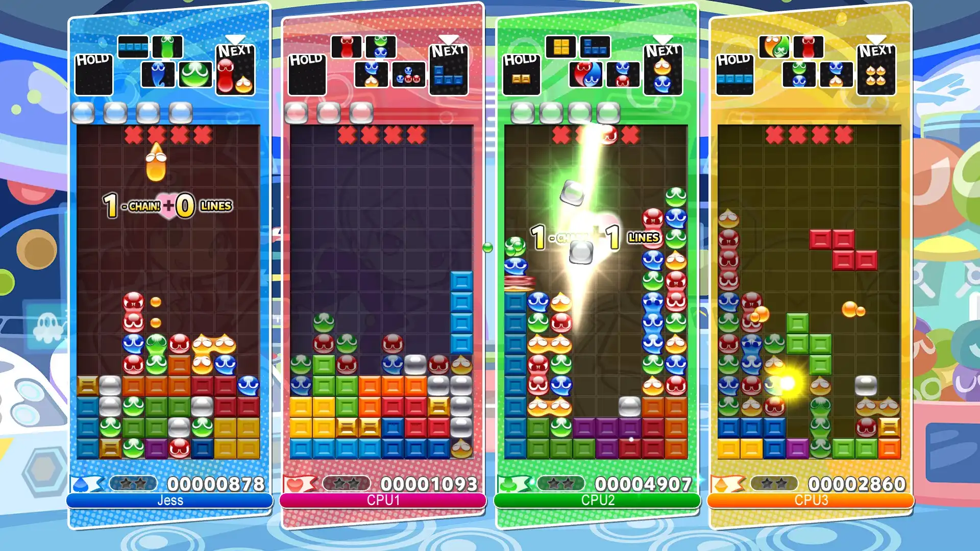 图片[1] [PC]噗哟噗哟俄罗斯方块-虚拟机版/Puyo Puyo Tetris HYPERVISOR | 游戏截图-CheeseGame-芝士游戏