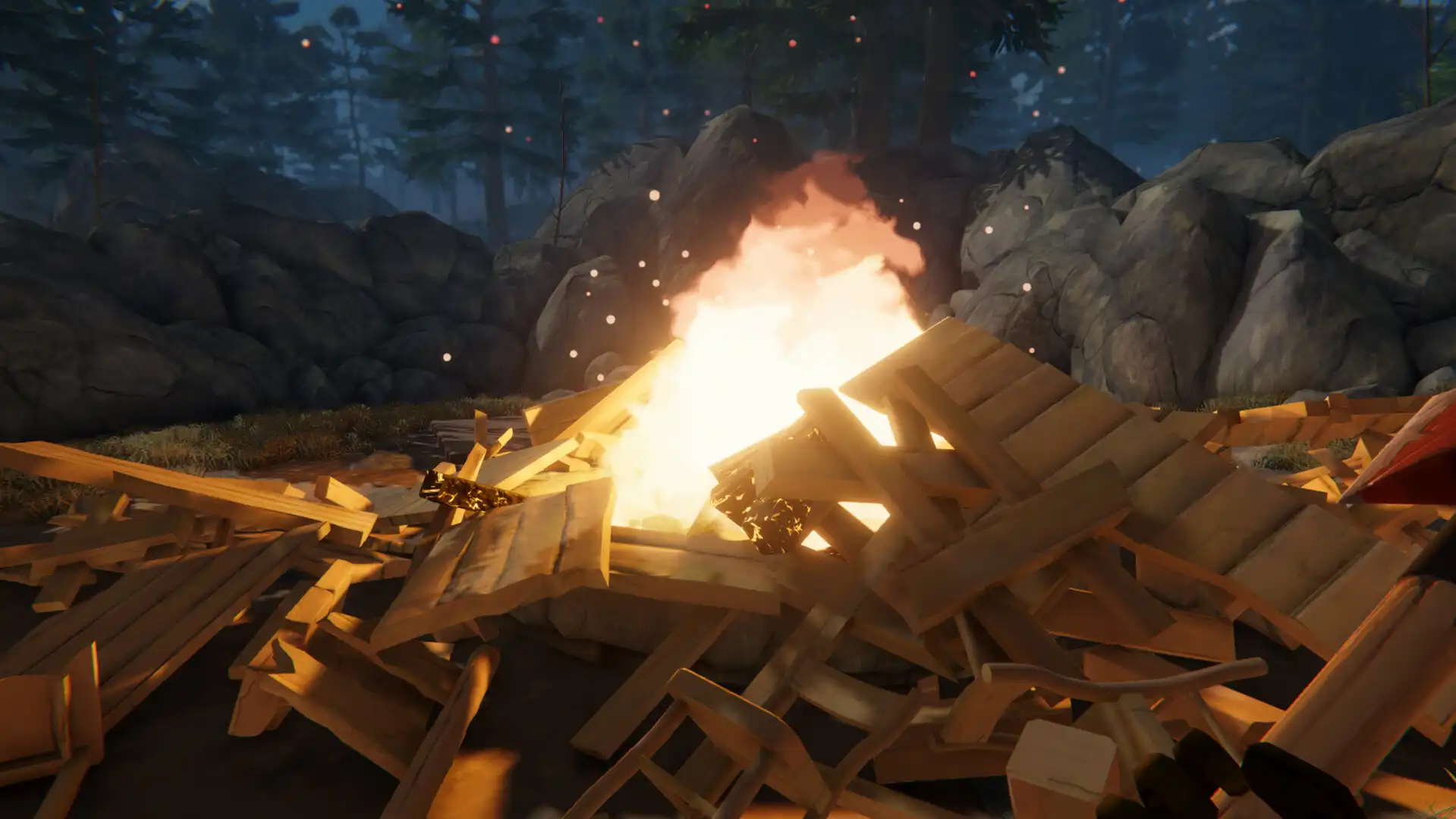 图片[1] [PC]火坑：把东西扔进火里/Fire Pit: Throw Things Into The Fire | 游戏截图-CheeseGame-芝士游戏