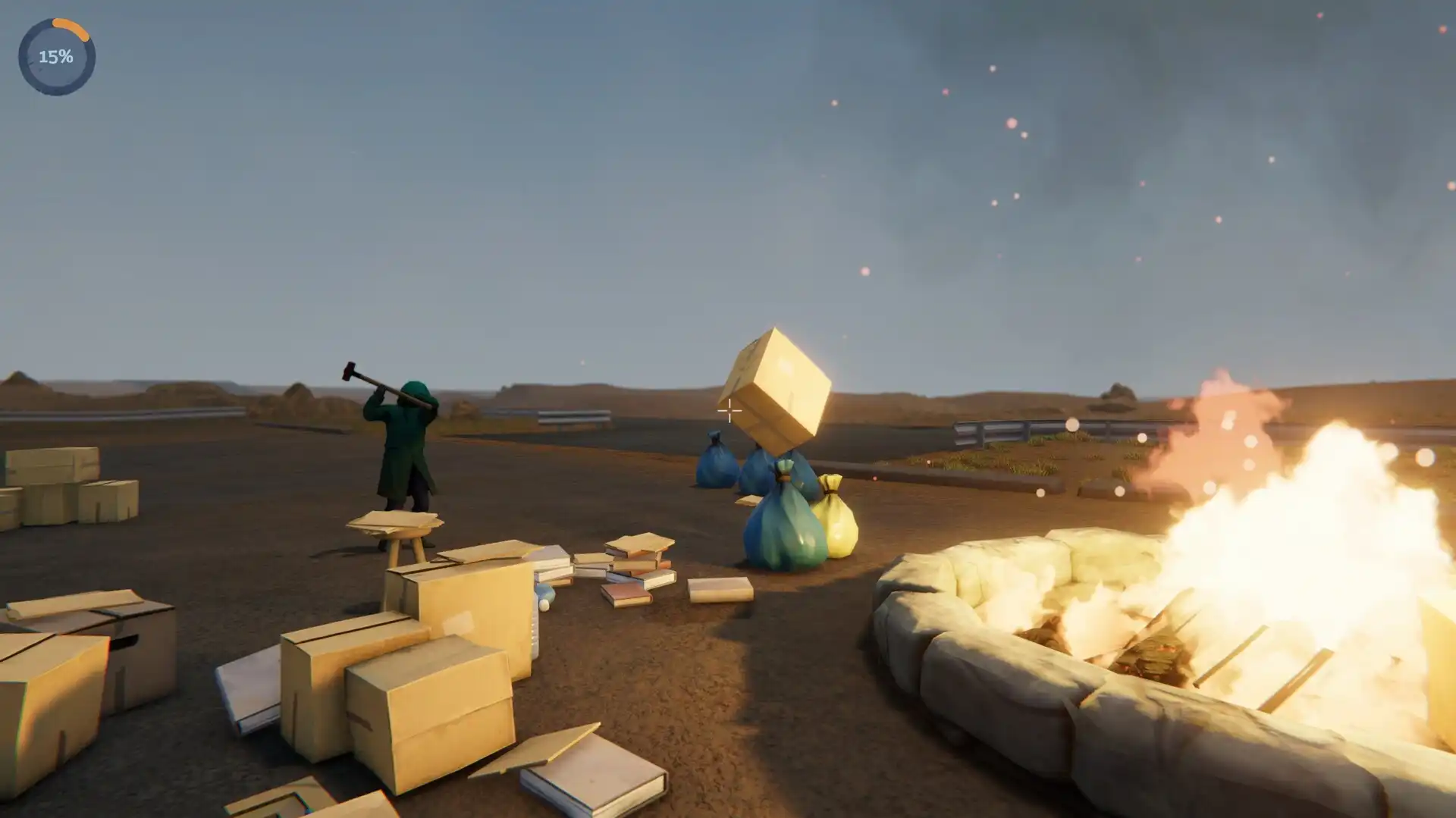 图片[2] [PC]火坑：把东西扔进火里/Fire Pit: Throw Things Into The Fire | 游戏截图-CheeseGame-芝士游戏