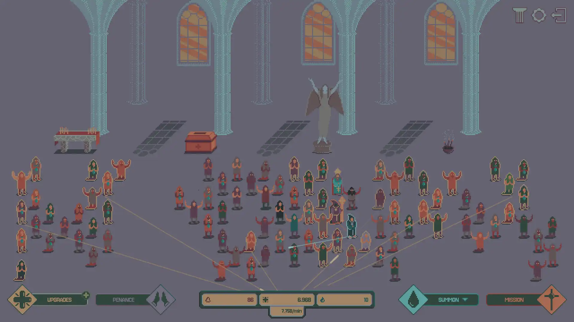 图片[1] [PC]放置教堂/Idle Chapel | 游戏截图-CheeseGame-芝士游戏