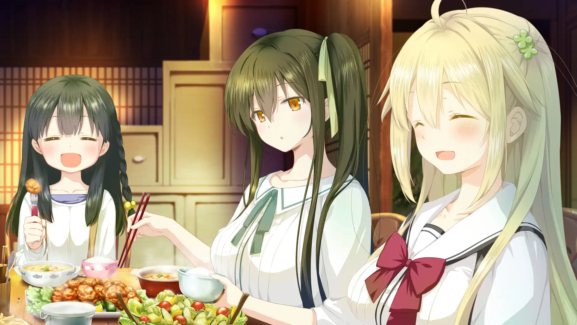 图片[4] [PC]樱花，萌放。-as the Night's, Reincarnation-/さくら、もゆ。-as the Night's, Reincarnation- | 游戏截图-CheeseGame-芝士游戏