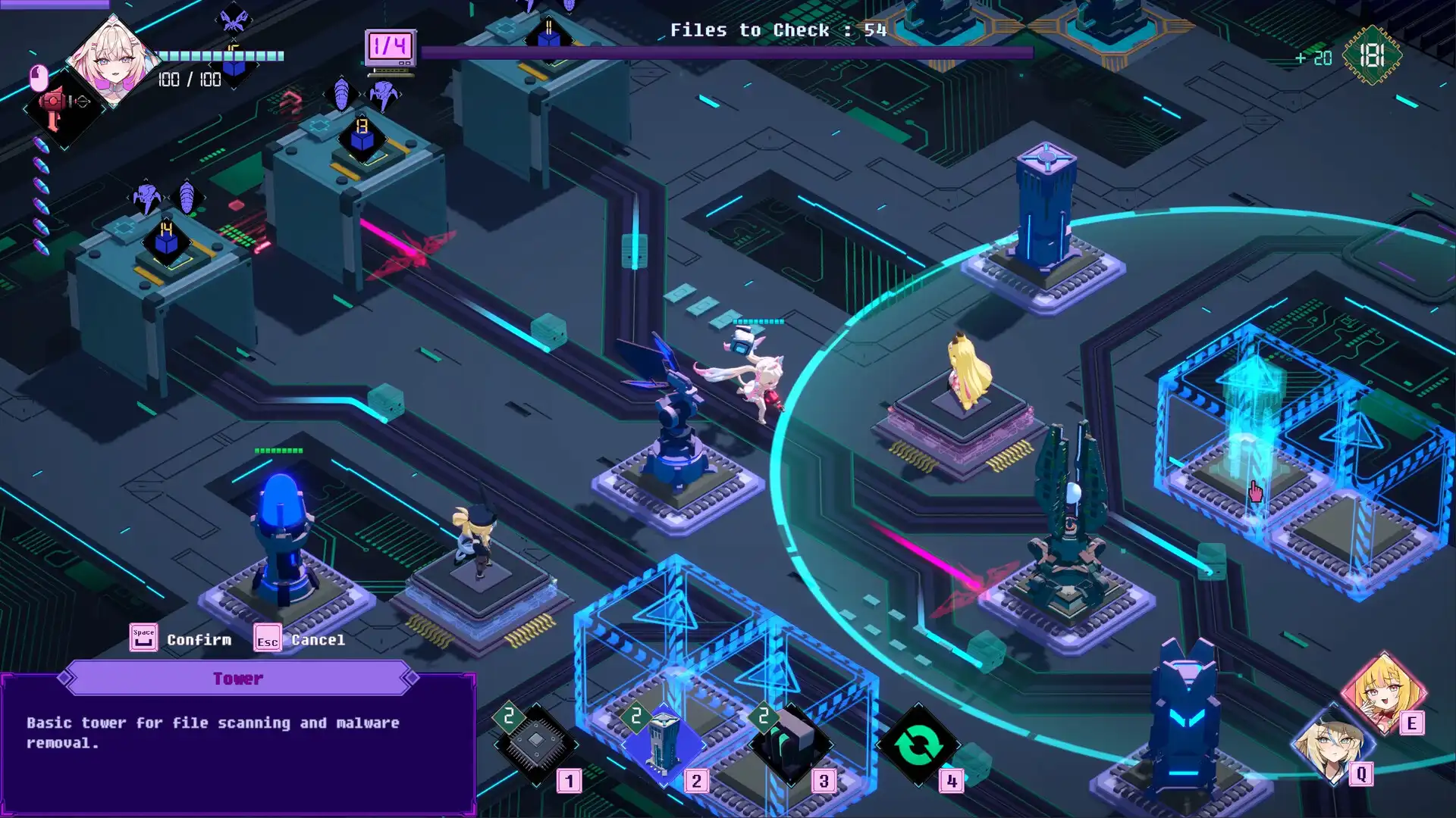 图片[2] [PC]杀毒少女/Antivirus Girl | 游戏截图-CheeseGame-芝士游戏