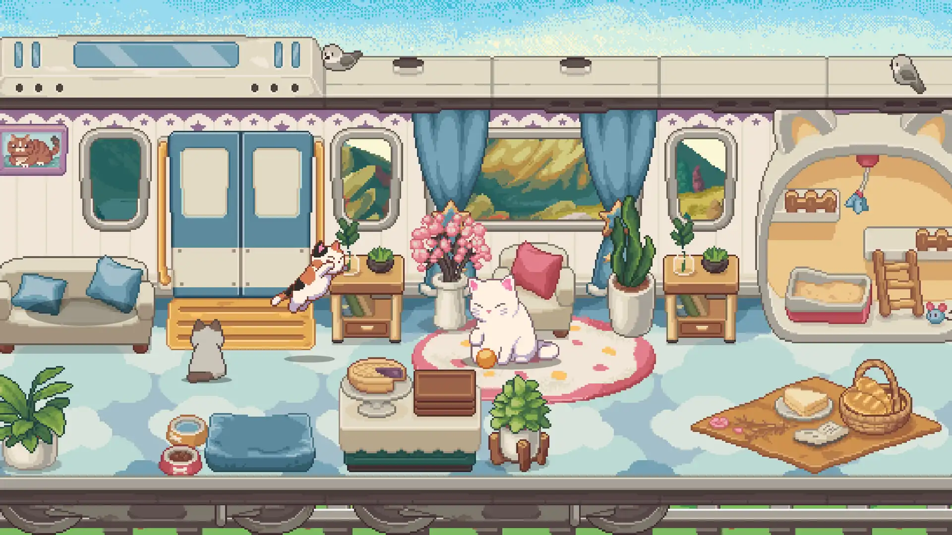 图片[1] [PC]猫咪列车长/Neko Station | 游戏截图-CheeseGame-芝士游戏