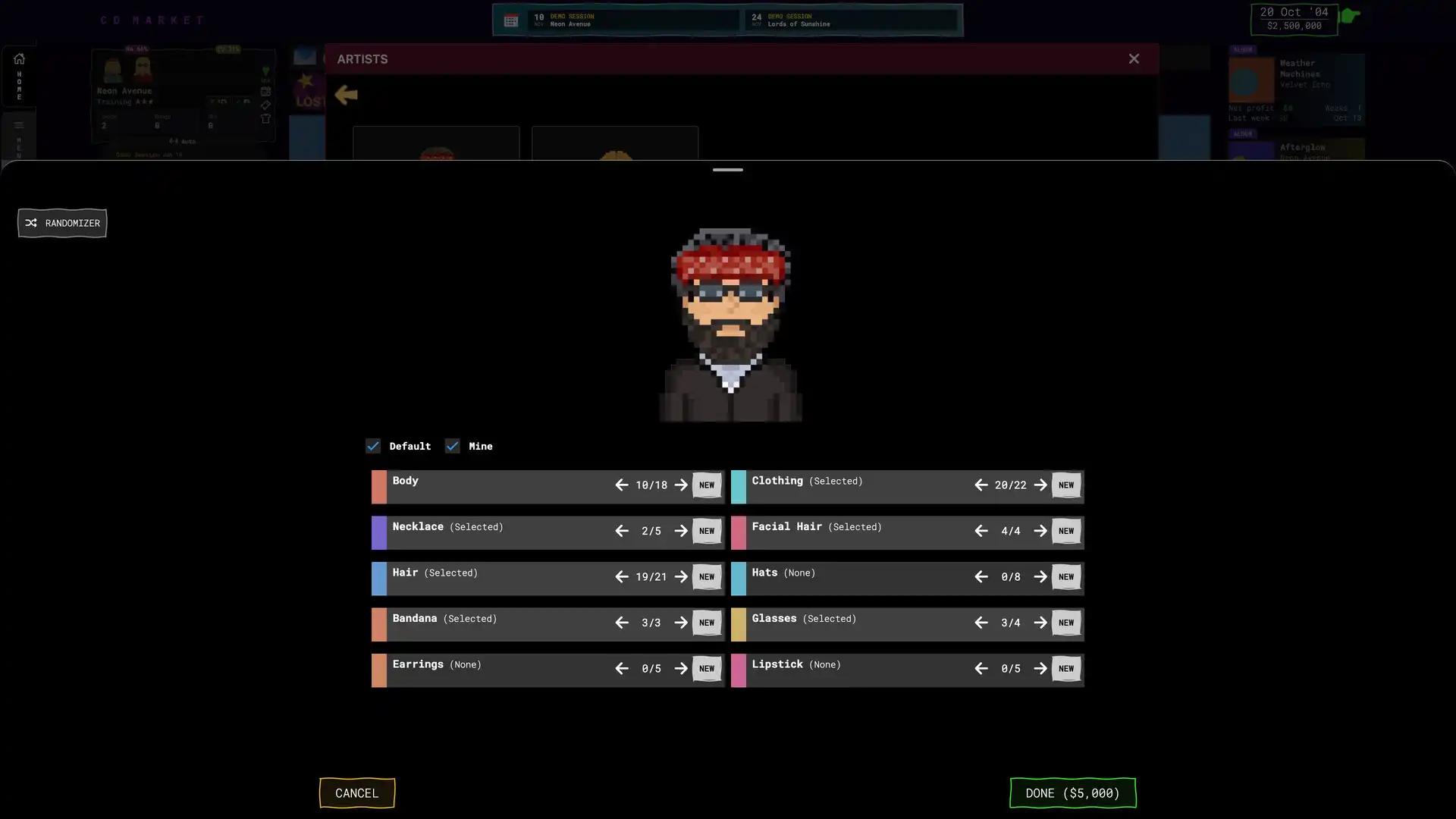 图片[4] [PC]唱片集市：唱片公司模拟/CD Market - Music Label Sim | 游戏截图-CheeseGame-芝士游戏