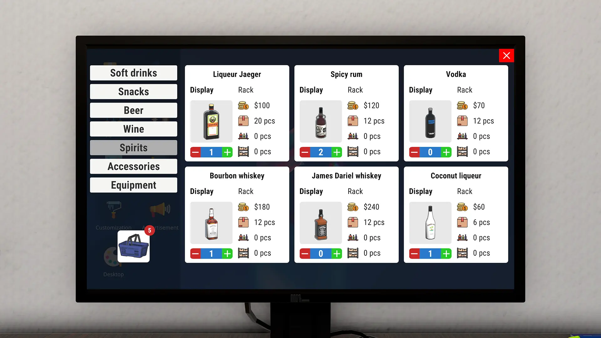 酒类商店模拟器/Liquor Store Simulator 游戏截图