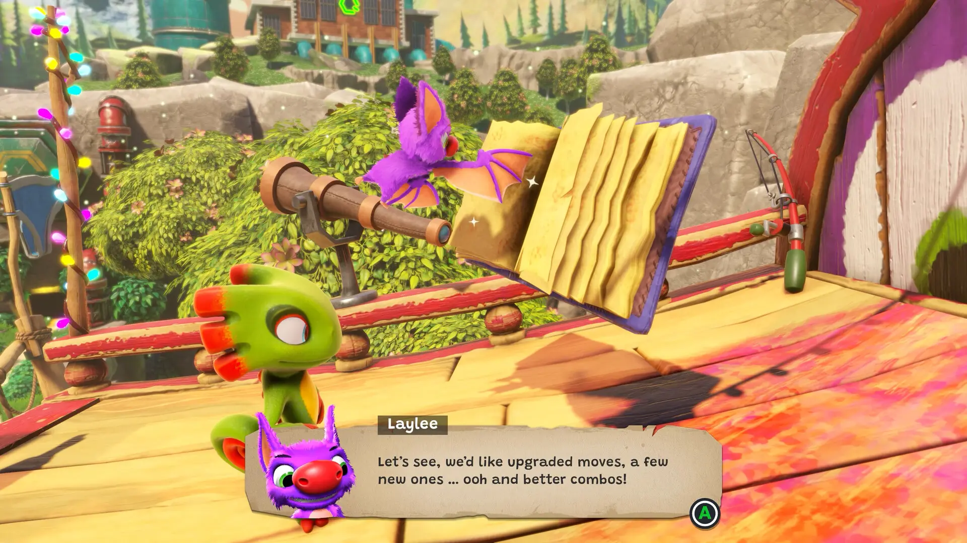 尤卡莱莉：回归/Yooka-Replaylee 游戏截图