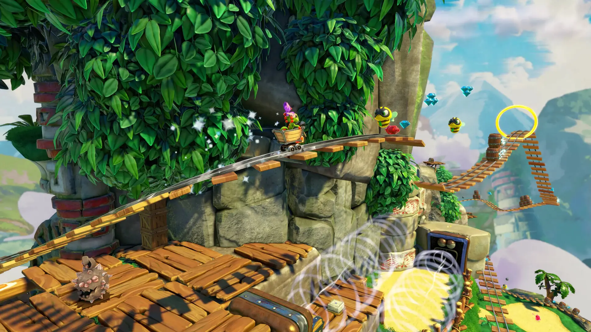 尤卡莱莉：回归/Yooka-Replaylee 游戏截图