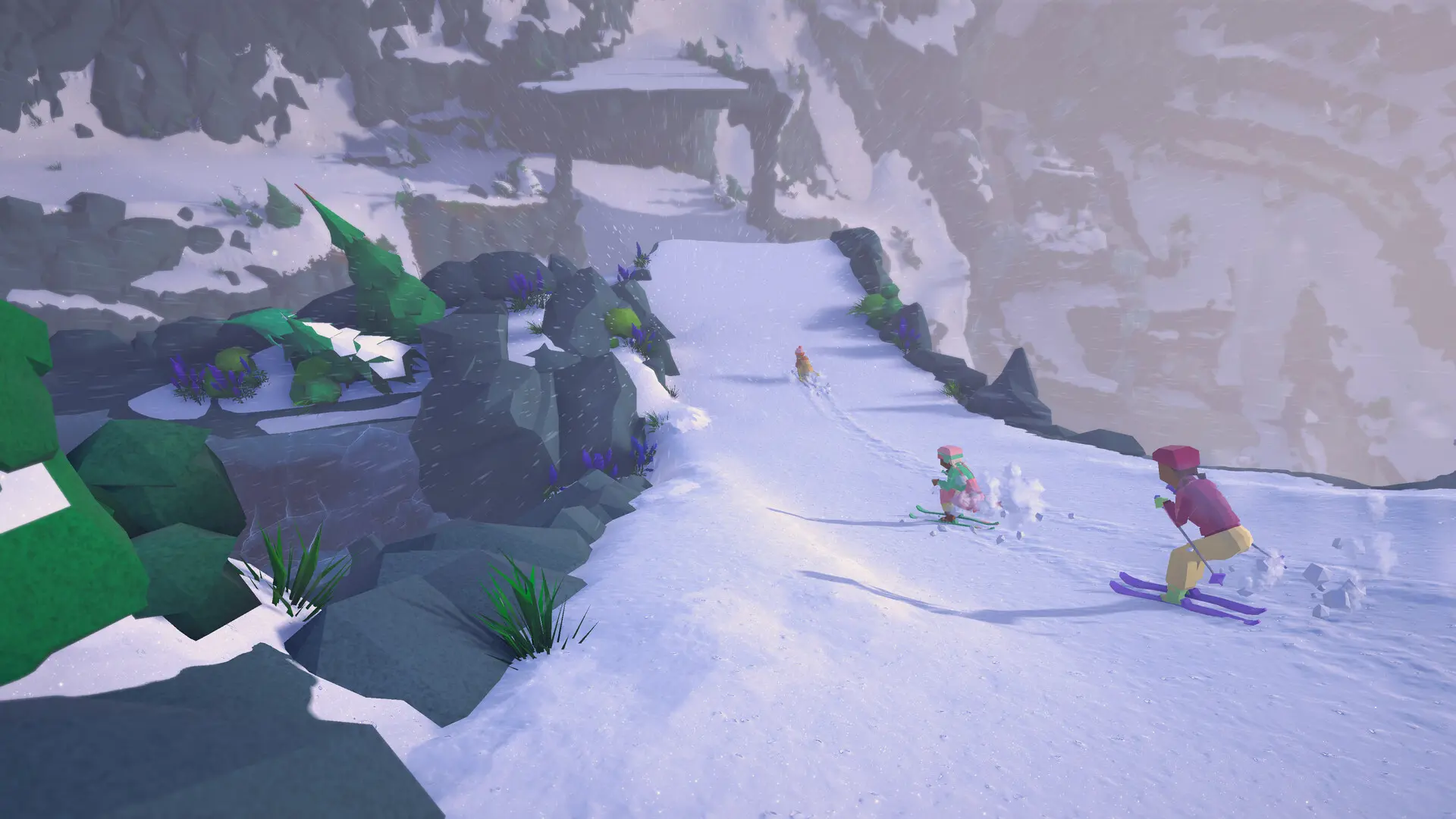 孤山之旅:雪地骑行/Lonely Mountains: Snow Riders 游戏截图