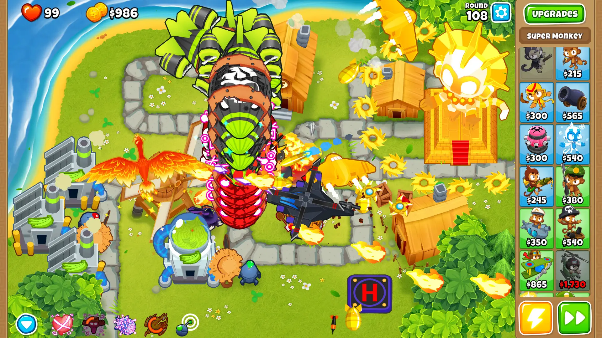 气球塔防6/猴子塔防6/Bloons TD 6/支持网络联机 游戏截图