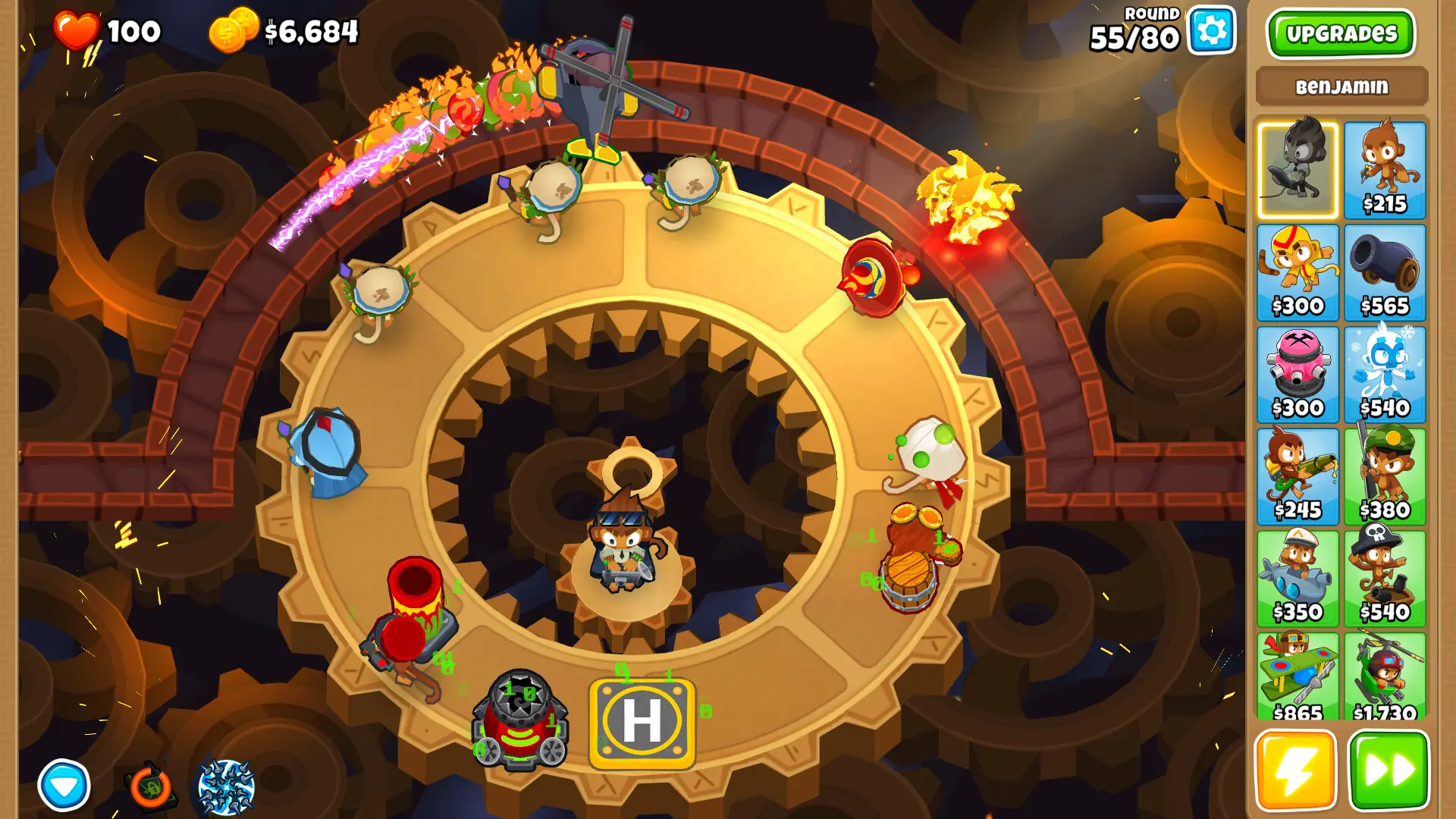 气球塔防6/猴子塔防6/Bloons TD 6/支持网络联机 游戏截图