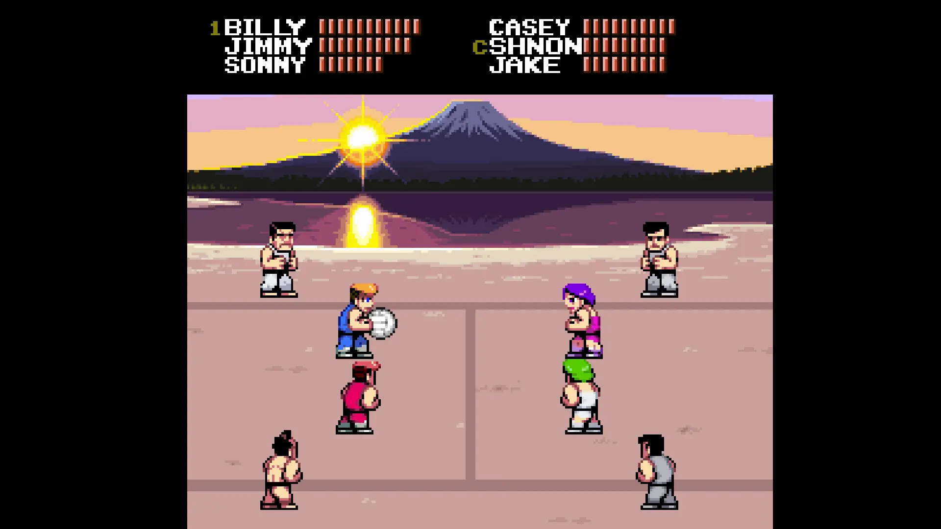 双截龙躲避球/Double Dragon Dodgeball 游戏截图