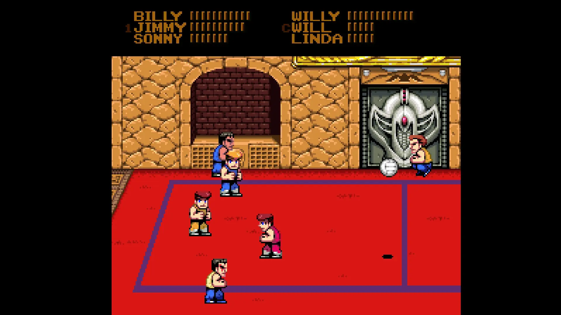 双截龙躲避球/Double Dragon Dodgeball 游戏截图