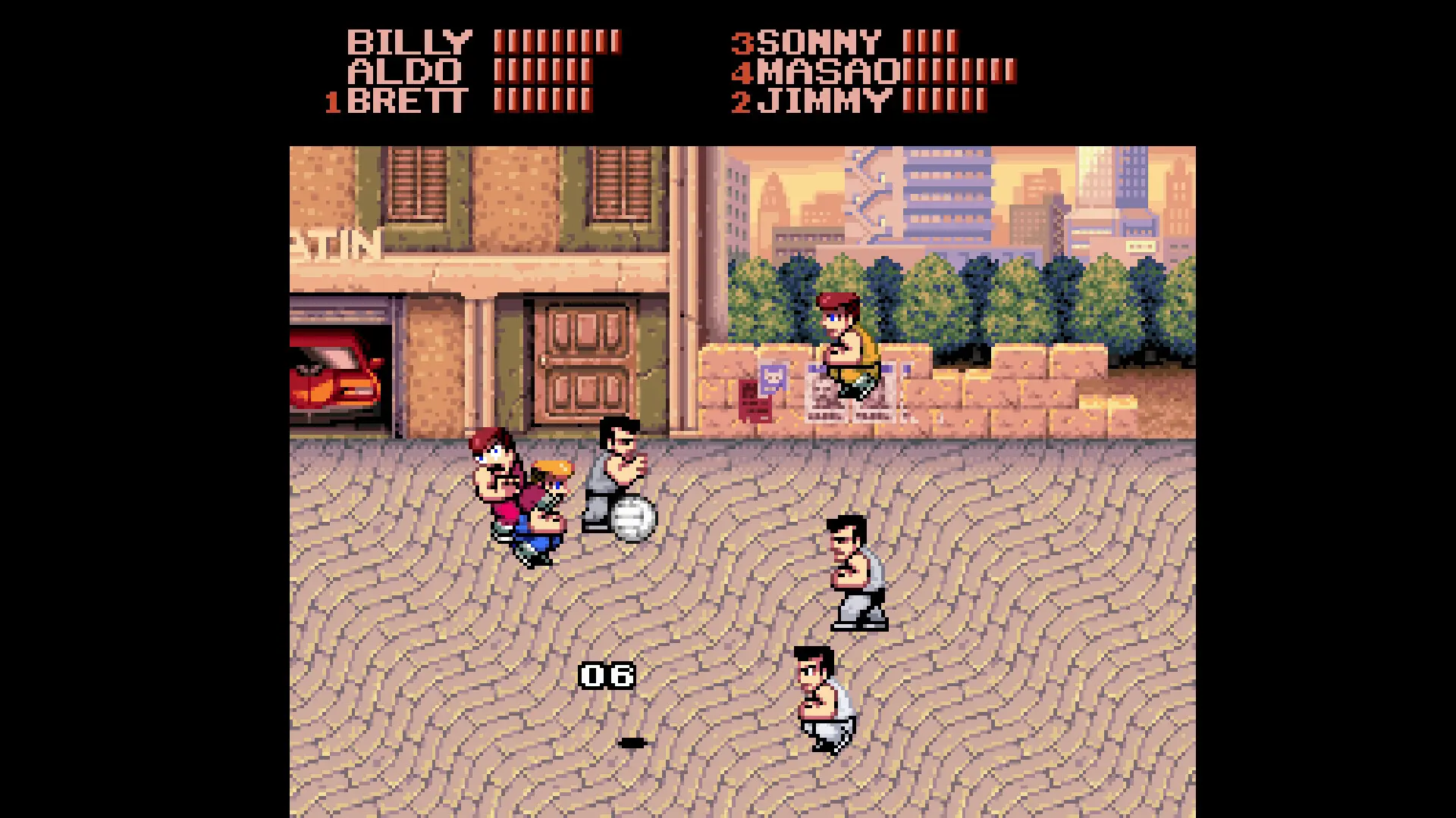 双截龙躲避球/Double Dragon Dodgeball 游戏截图
