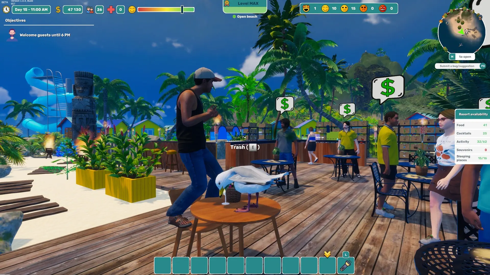 天堂海滩模拟器/Paradise Beach Simulator/支持网络联机 游戏截图