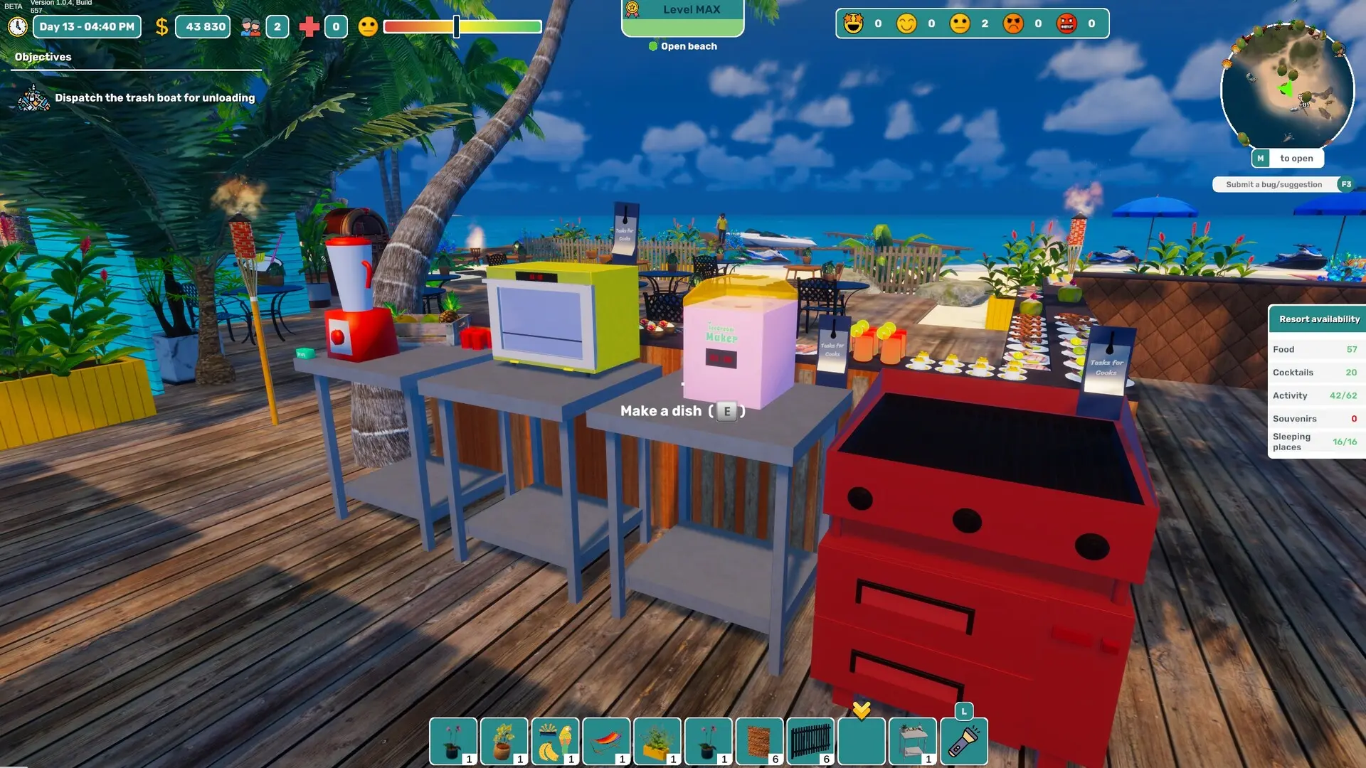 天堂海滩模拟器/Paradise Beach Simulator/支持网络联机 游戏截图