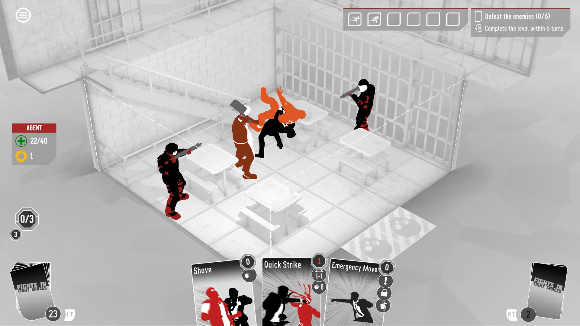 狭间格斗/狭小空间战斗/Fights in Tight Spaces 游戏截图