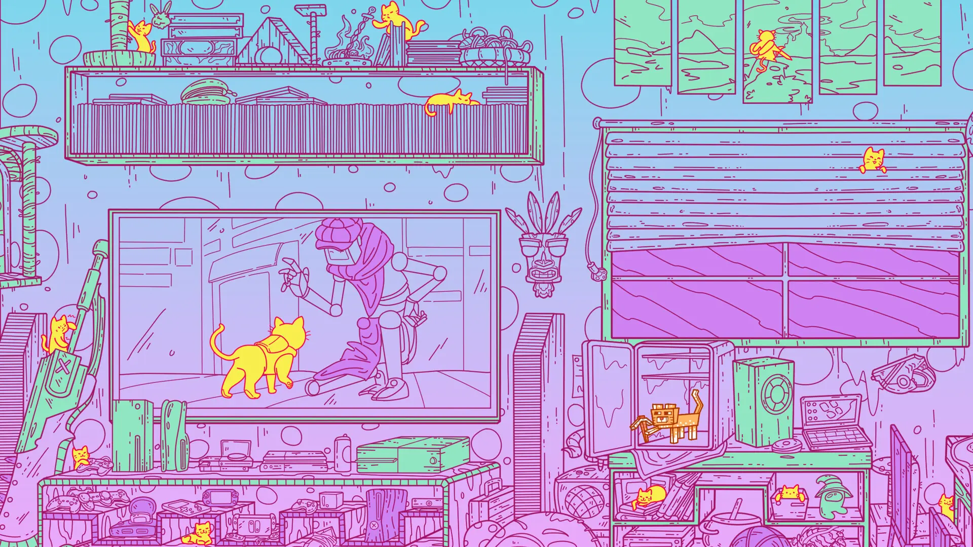 满是猫的大楼2/A Building Full of Cats 2 游戏截图