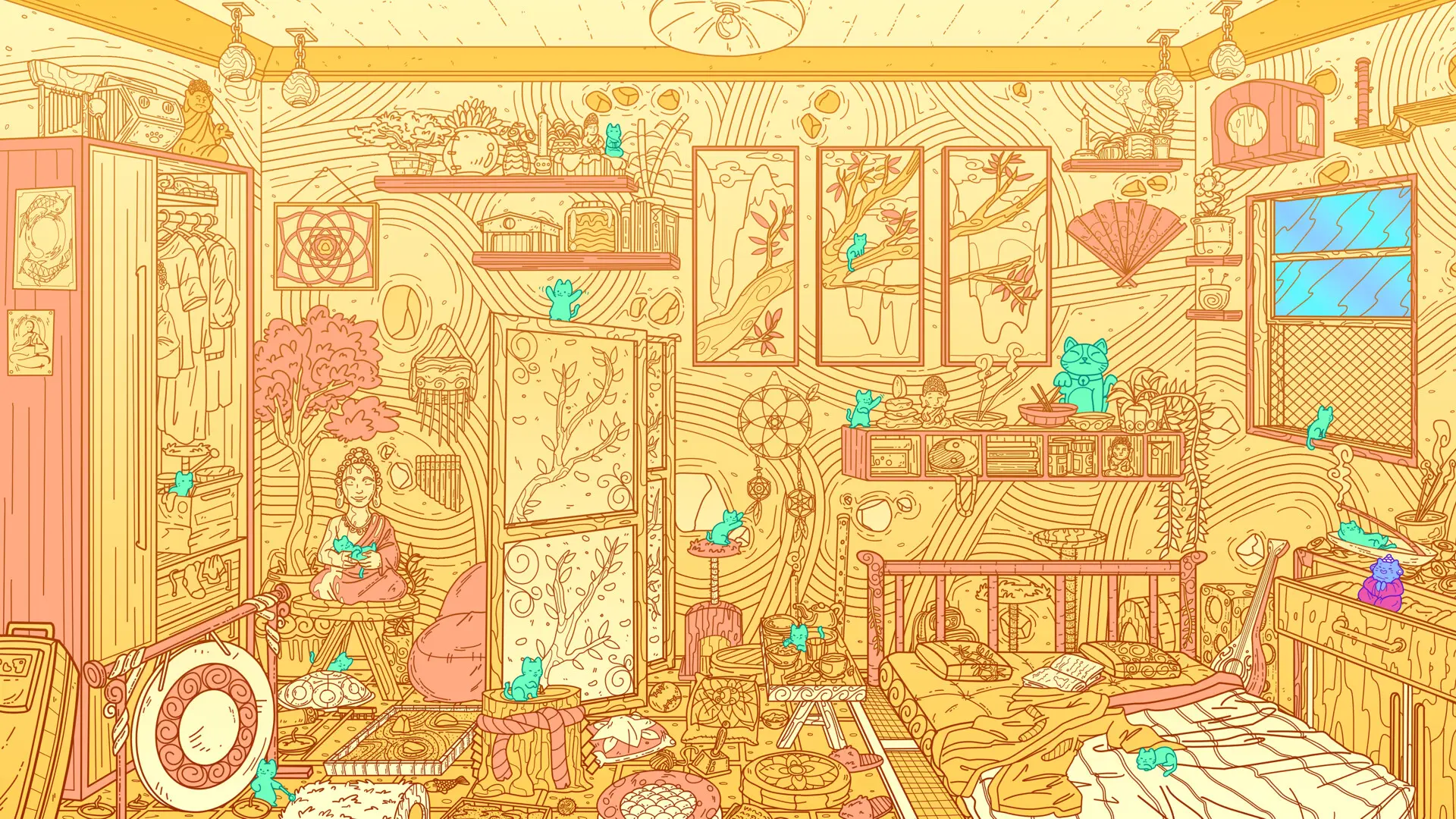 满是猫的大楼2/A Building Full of Cats 2 游戏截图