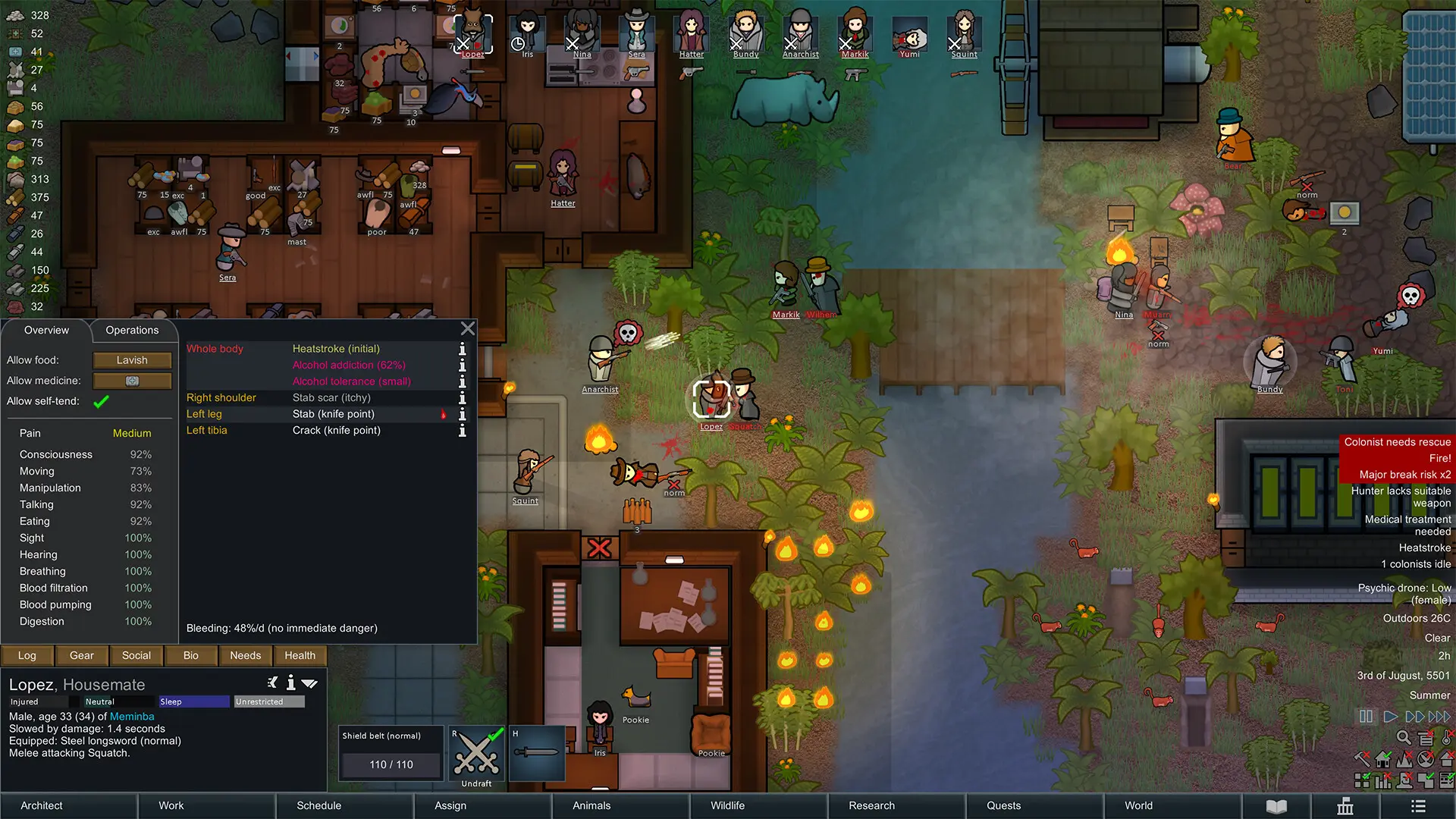 环世界/边缘世界/RimWorld 游戏截图
