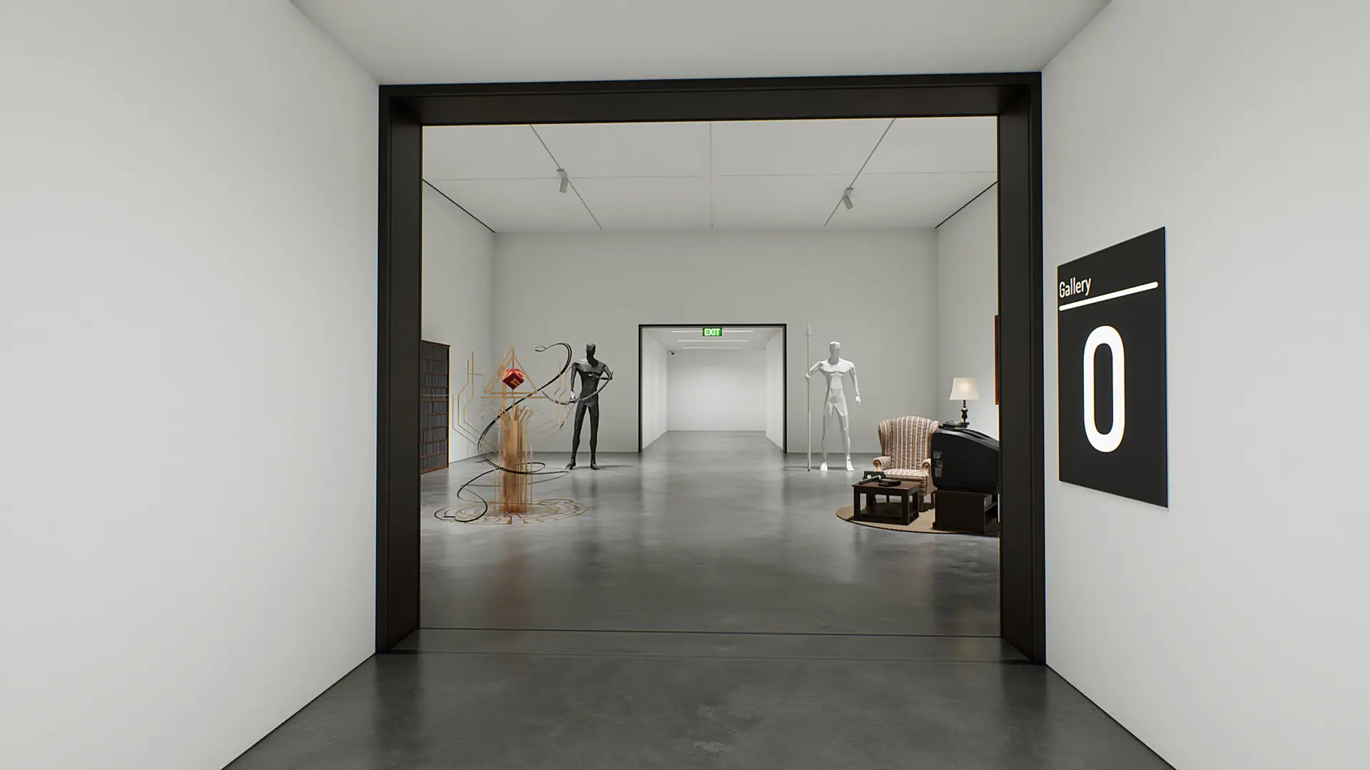 异馆/Twisted Gallery 游戏截图