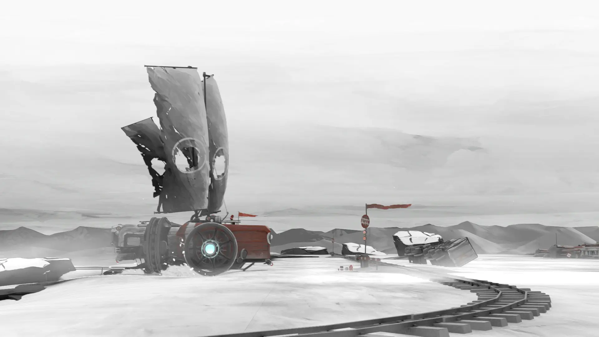孤帆远航/远方孤帆/远方孤单的帆/FAR: Lone Sails 游戏截图