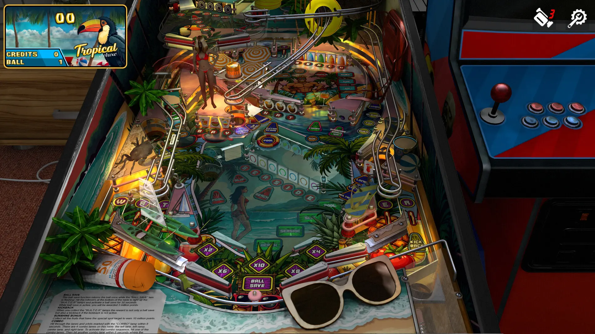 扎卡里亚经典弹珠/Zaccaria Pinball 游戏截图