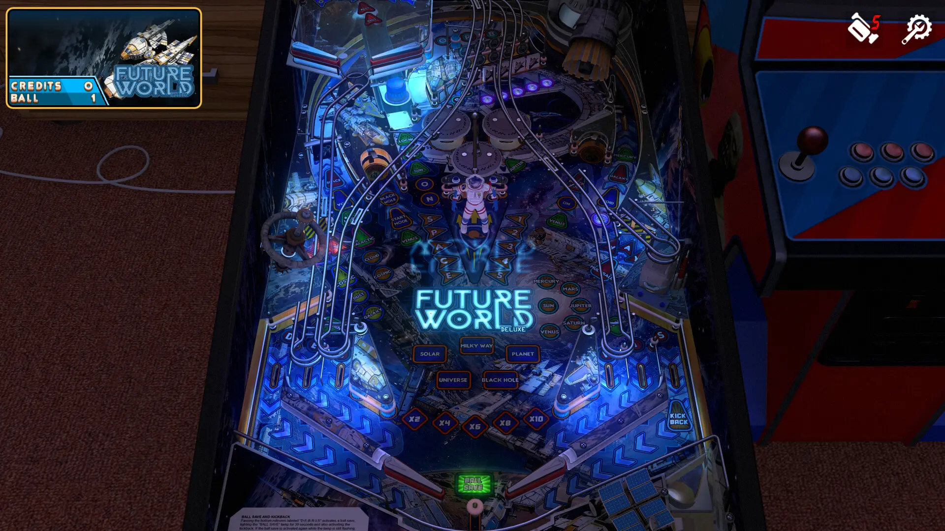 扎卡里亚经典弹珠/Zaccaria Pinball 游戏截图