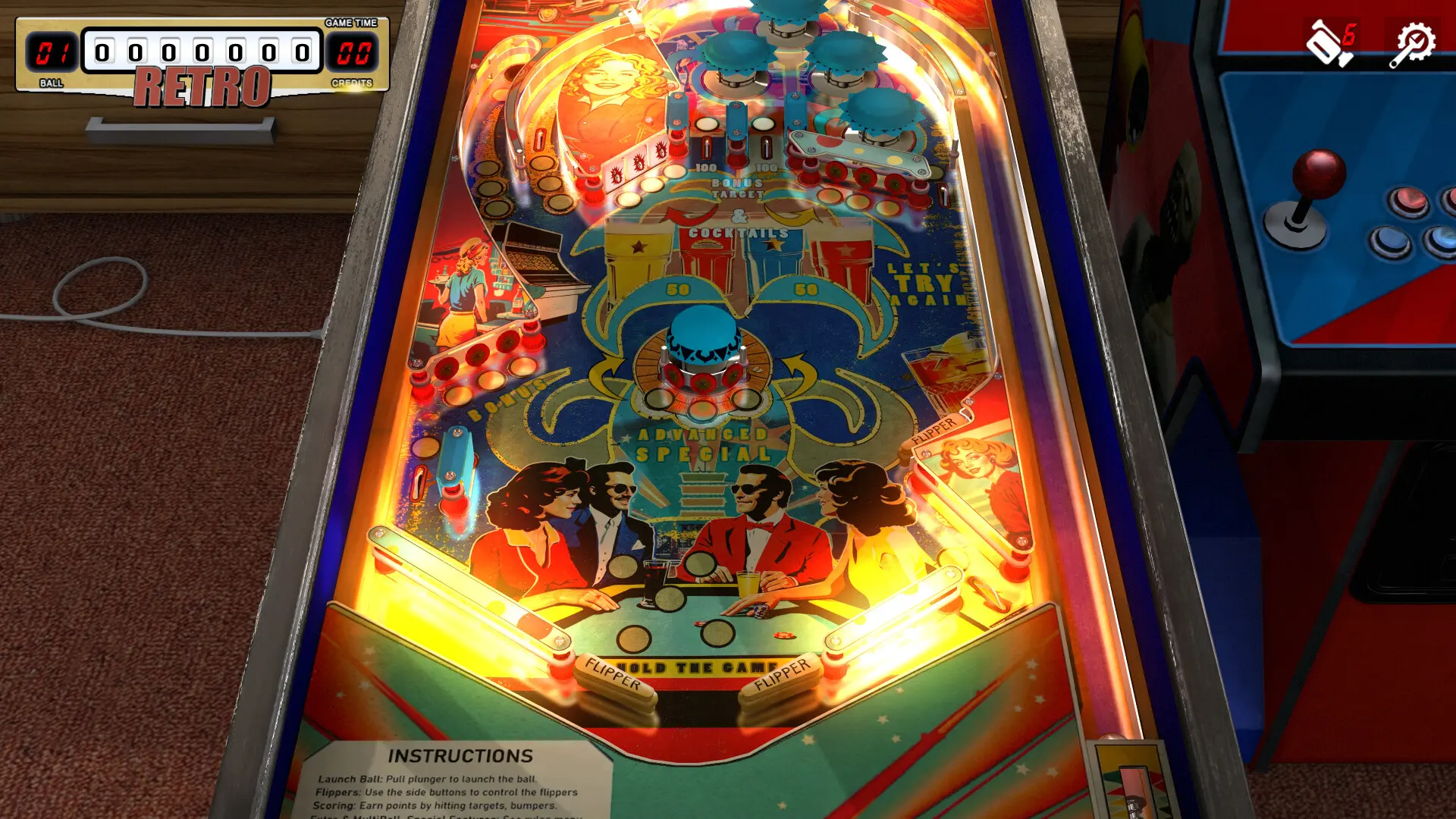 扎卡里亚经典弹珠/Zaccaria Pinball 游戏截图
