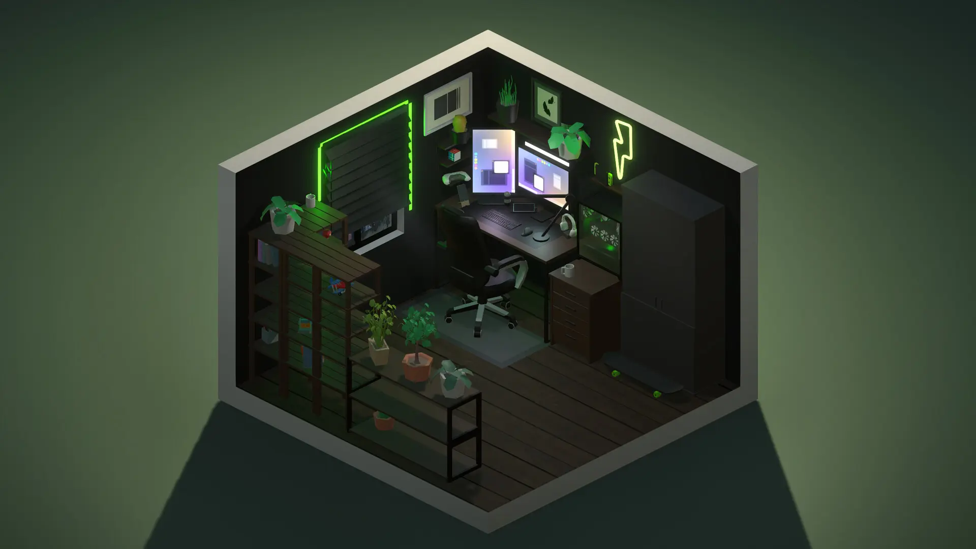 我的梦想卧室/My Dream Setup 游戏截图