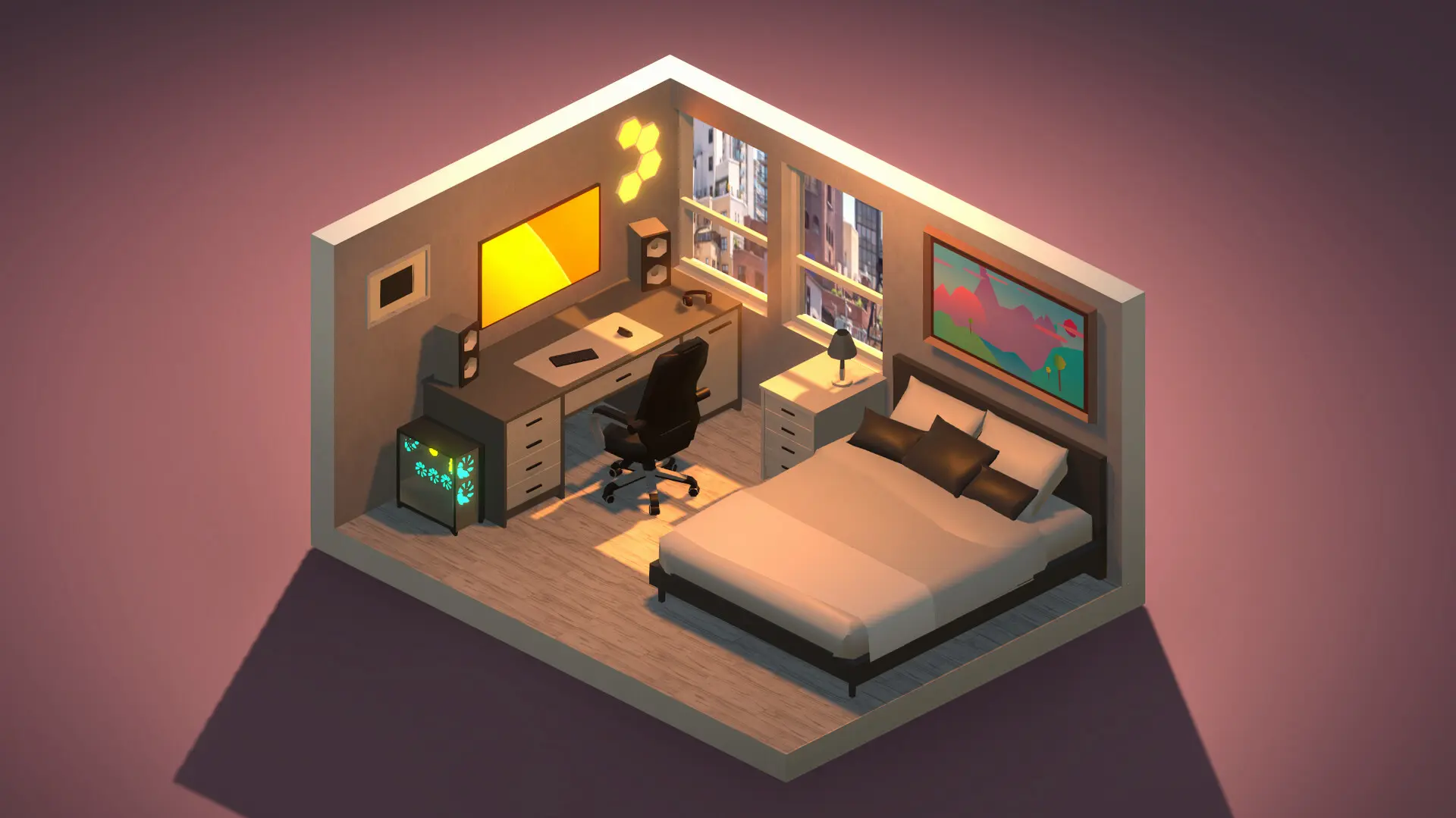 我的梦想卧室/My Dream Setup 游戏截图
