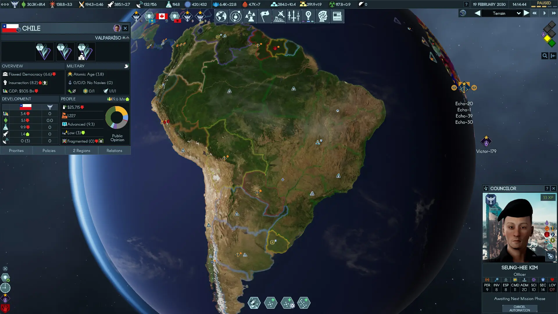 地球不屈/Terra Invicta 游戏截图