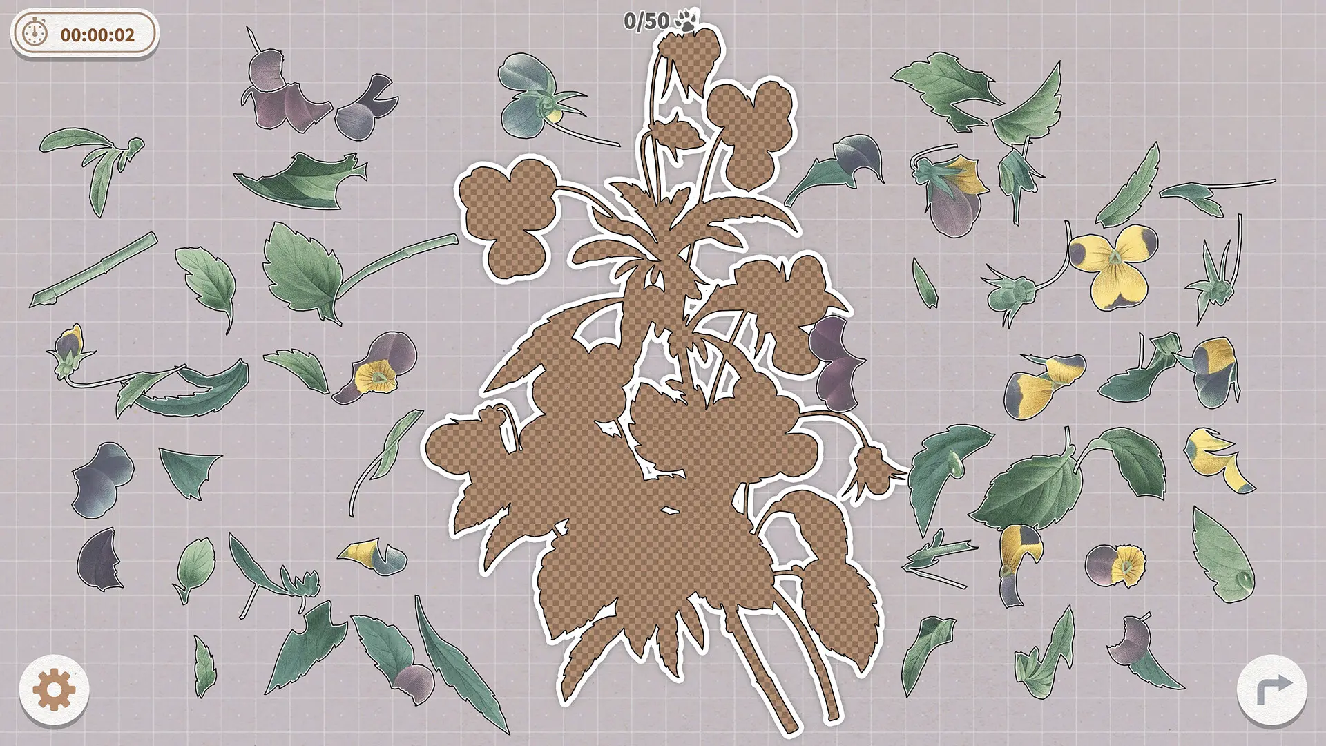 挤在一起的植物/Plants Huddled Together 游戏截图