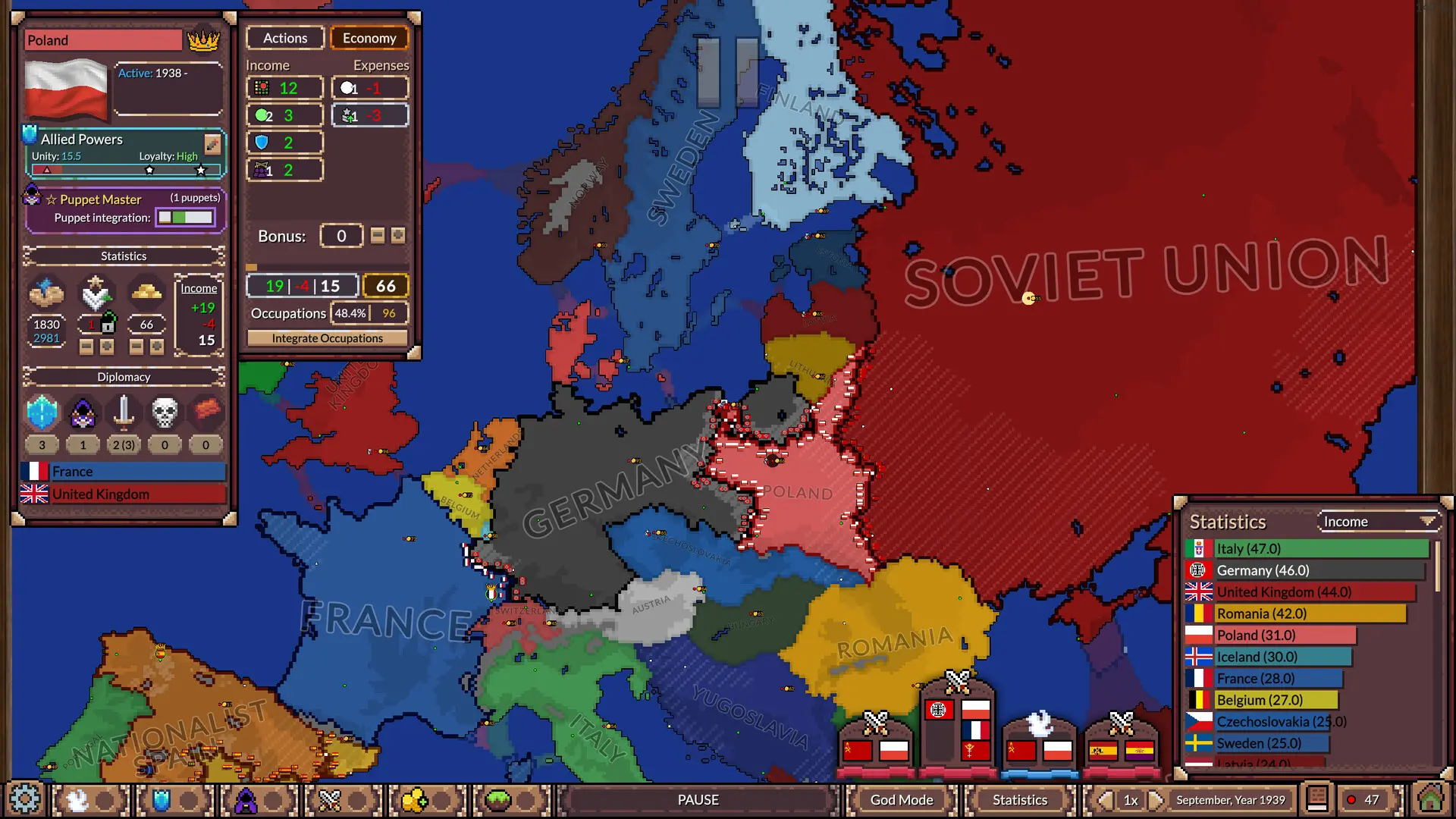 冲突时代:世界大战模拟器/Ages of Conflict: World War Simulator 游戏截图