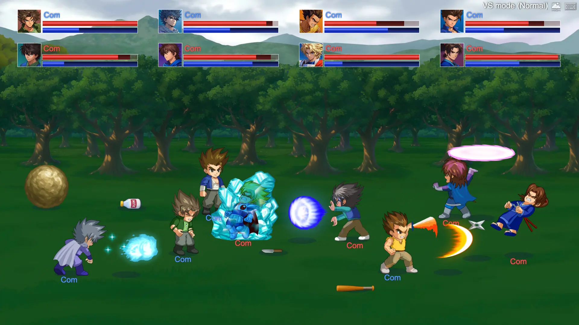 小朋友齐打交2:复刻版/Little Fighter 2 Remastered 游戏截图