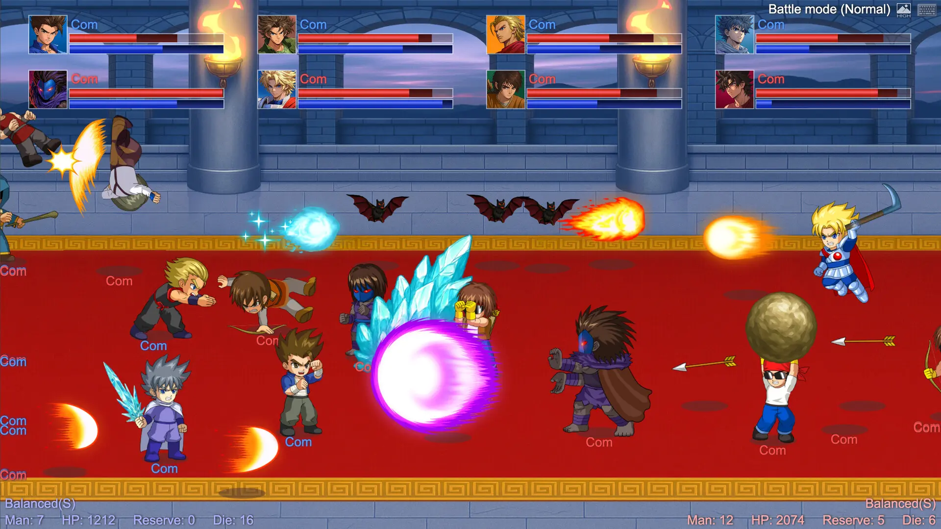 小朋友齐打交2:复刻版/Little Fighter 2 Remastered 游戏截图