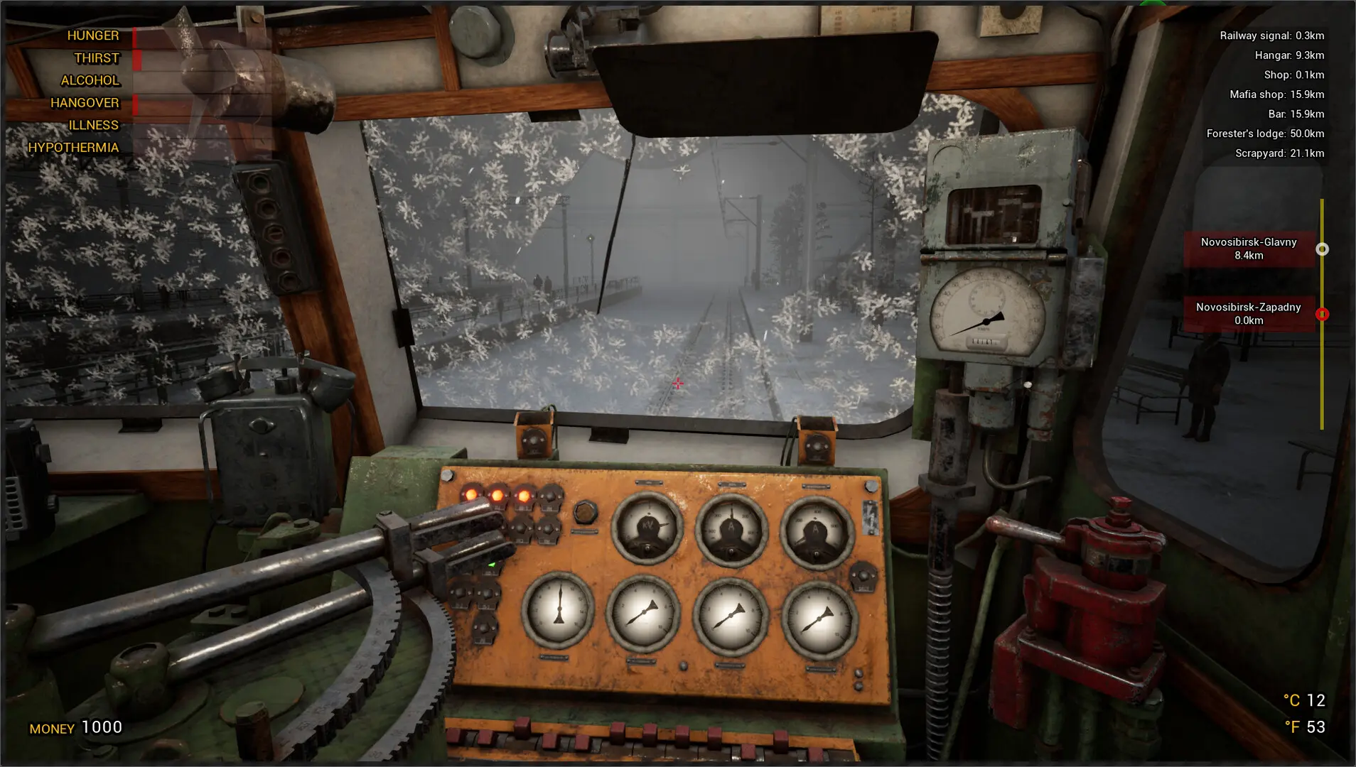 跨西伯利亚铁路模拟器/Trans-Siberian Railway Simulator 游戏截图