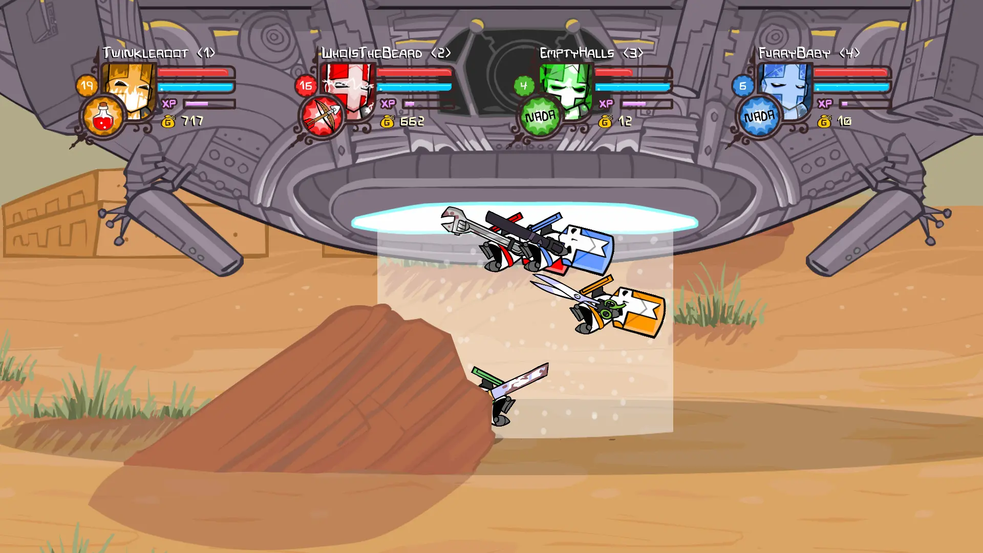 城堡毁灭者/城堡破坏者/Castle Crashers 游戏截图