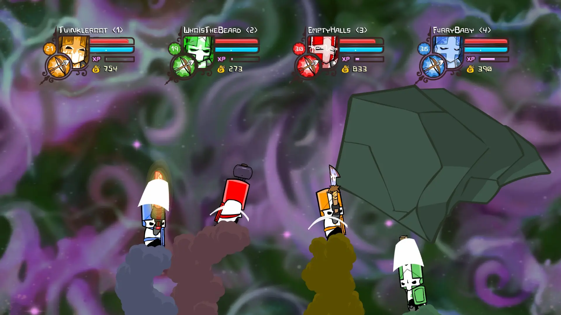 城堡毁灭者/城堡破坏者/Castle Crashers 游戏截图