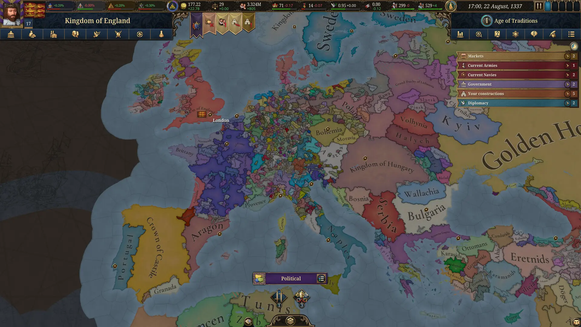 欧陆风云5/Europa Universalis V 游戏截图