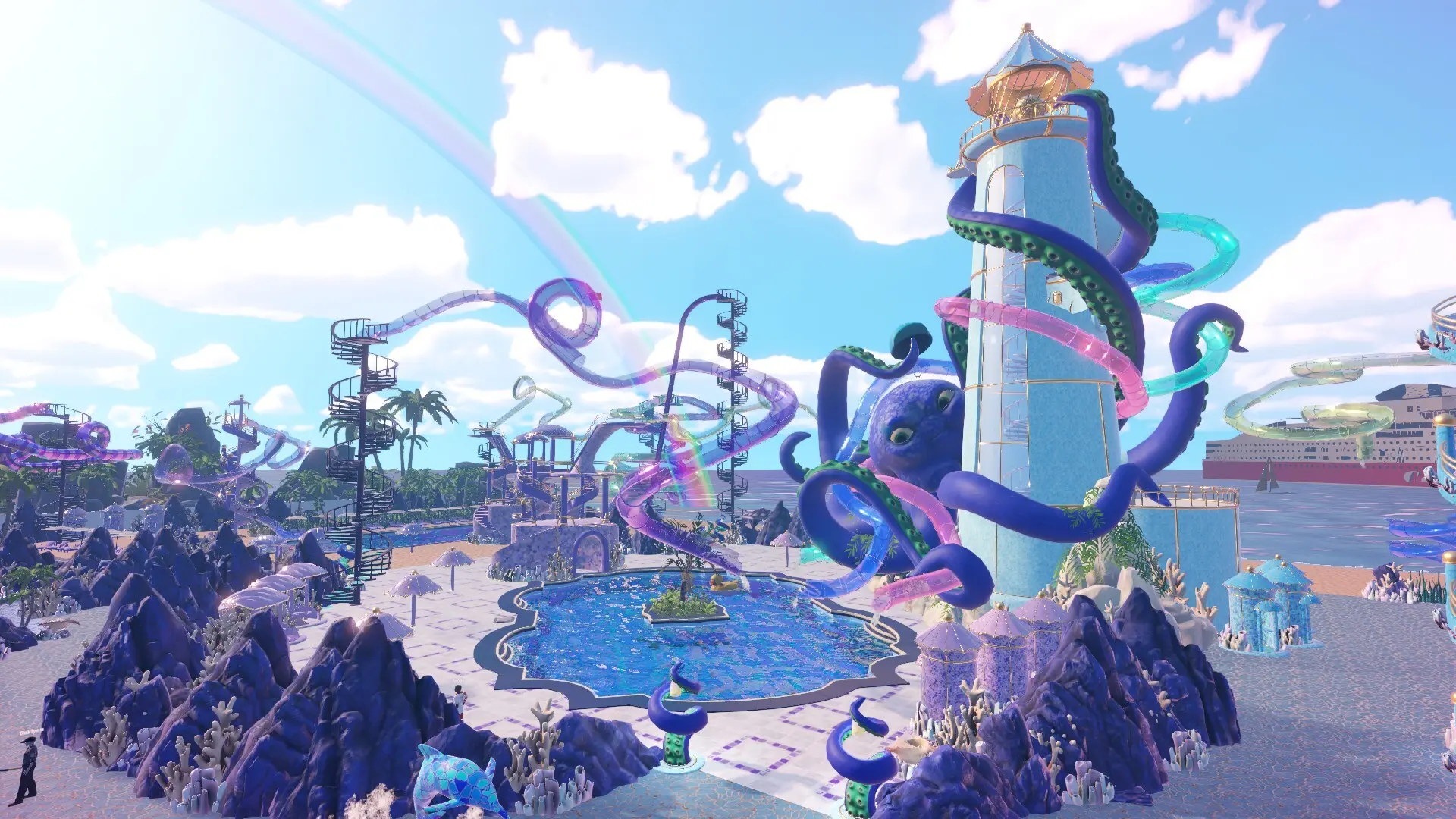 水上乐园模拟器/Waterpark Simulator 游戏截图