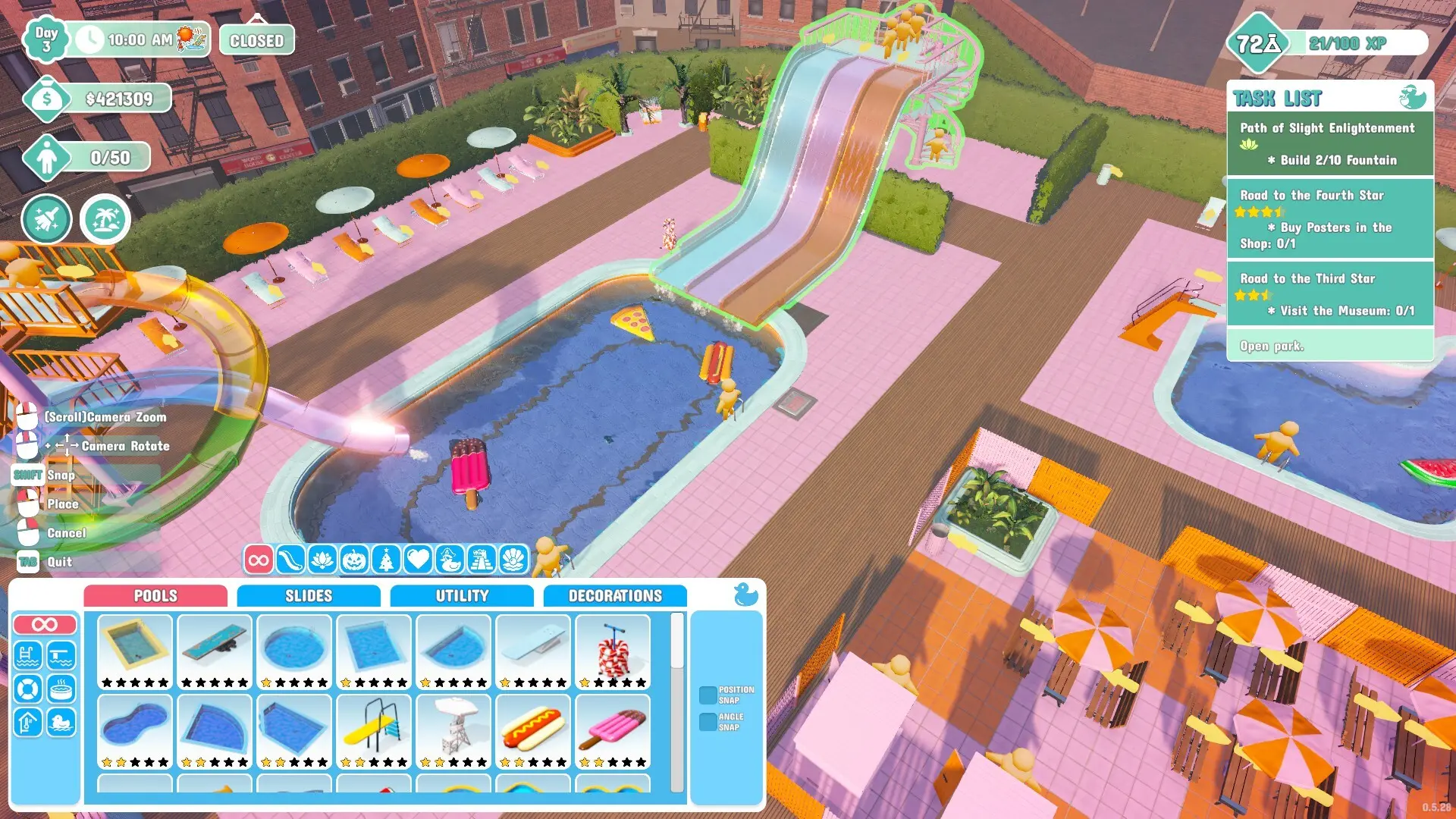 水上乐园模拟器/Waterpark Simulator 游戏截图