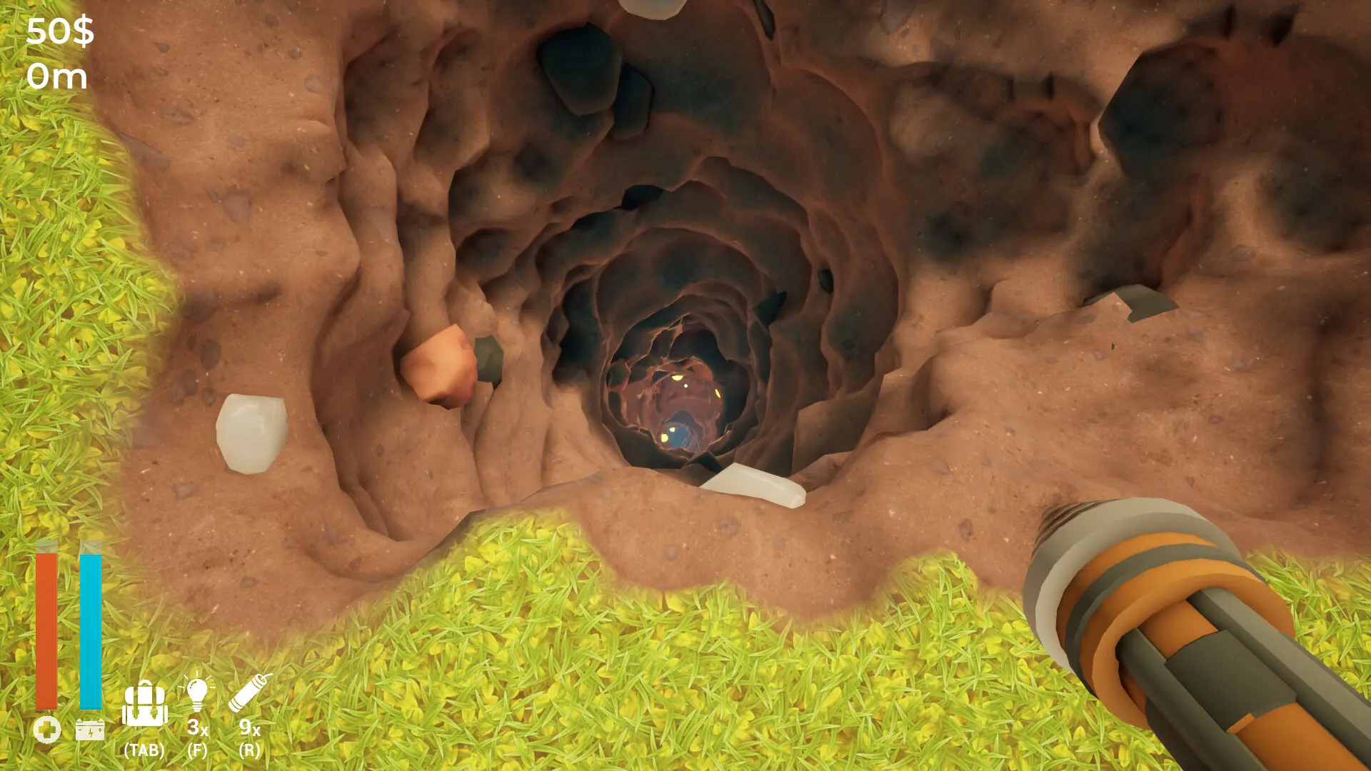 掘地求财/A Game About Digging A Hole 游戏截图