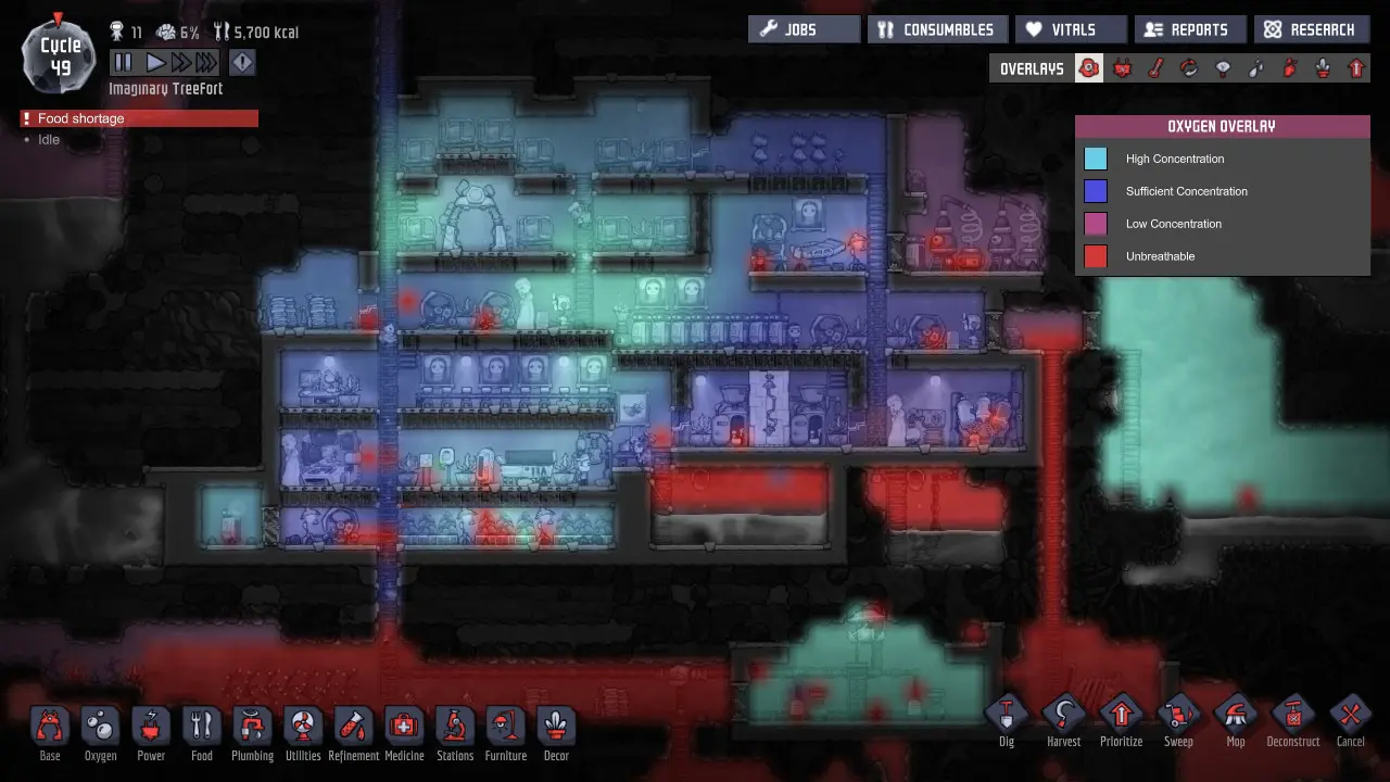 缺氧：眼冒金星/Oxygen Not Included 游戏截图