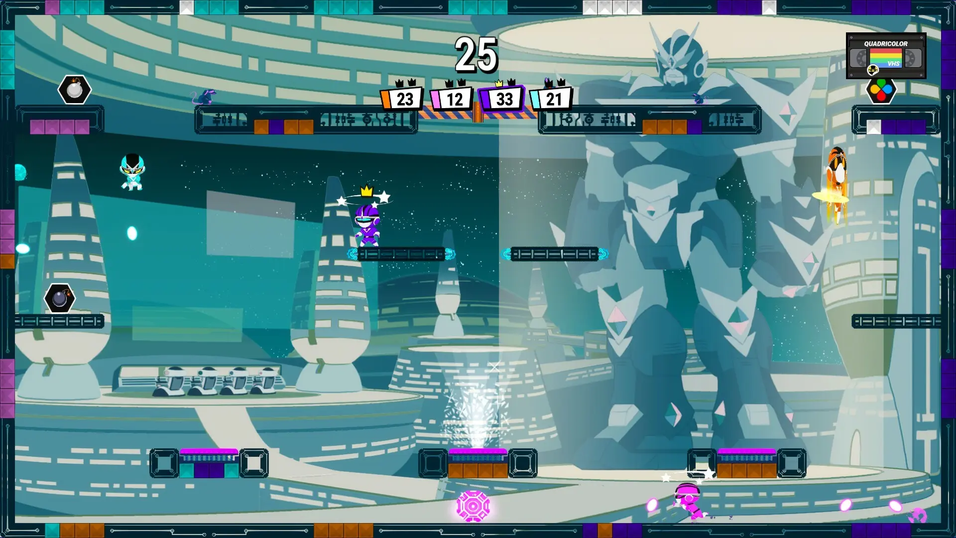 超级战队:色彩英雄/QUADRICOLOR: Ultra Sentai Color Ranger 游戏截图