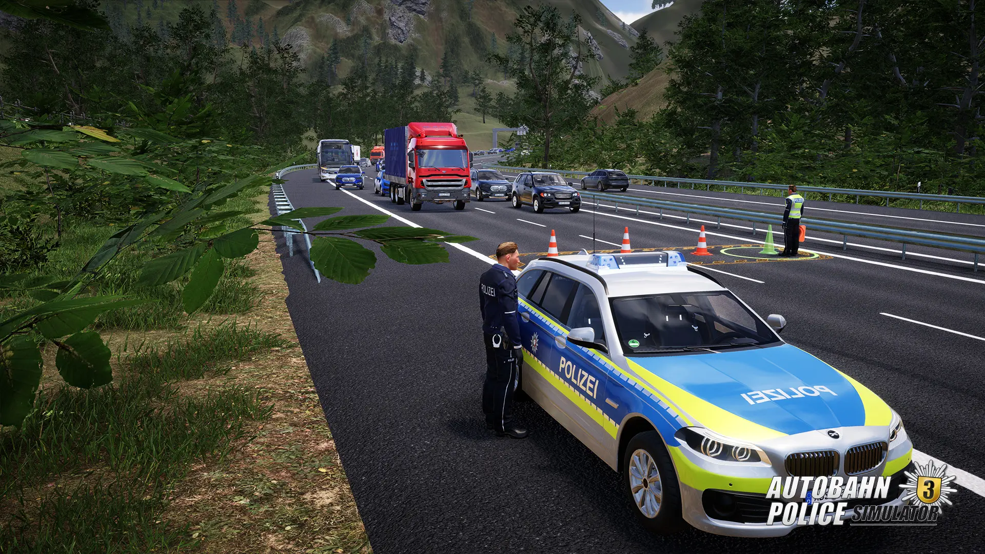 高速公路警察模拟3/Autobahn Police Simulator 3 游戏截图