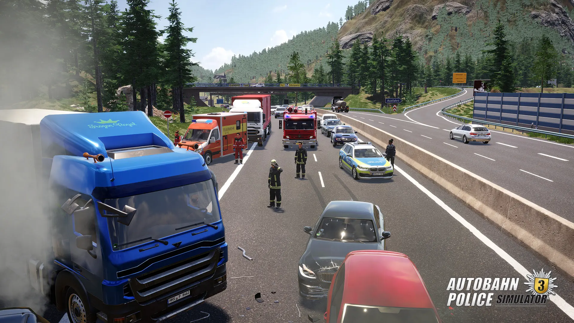 高速公路警察模拟3/Autobahn Police Simulator 3 游戏截图