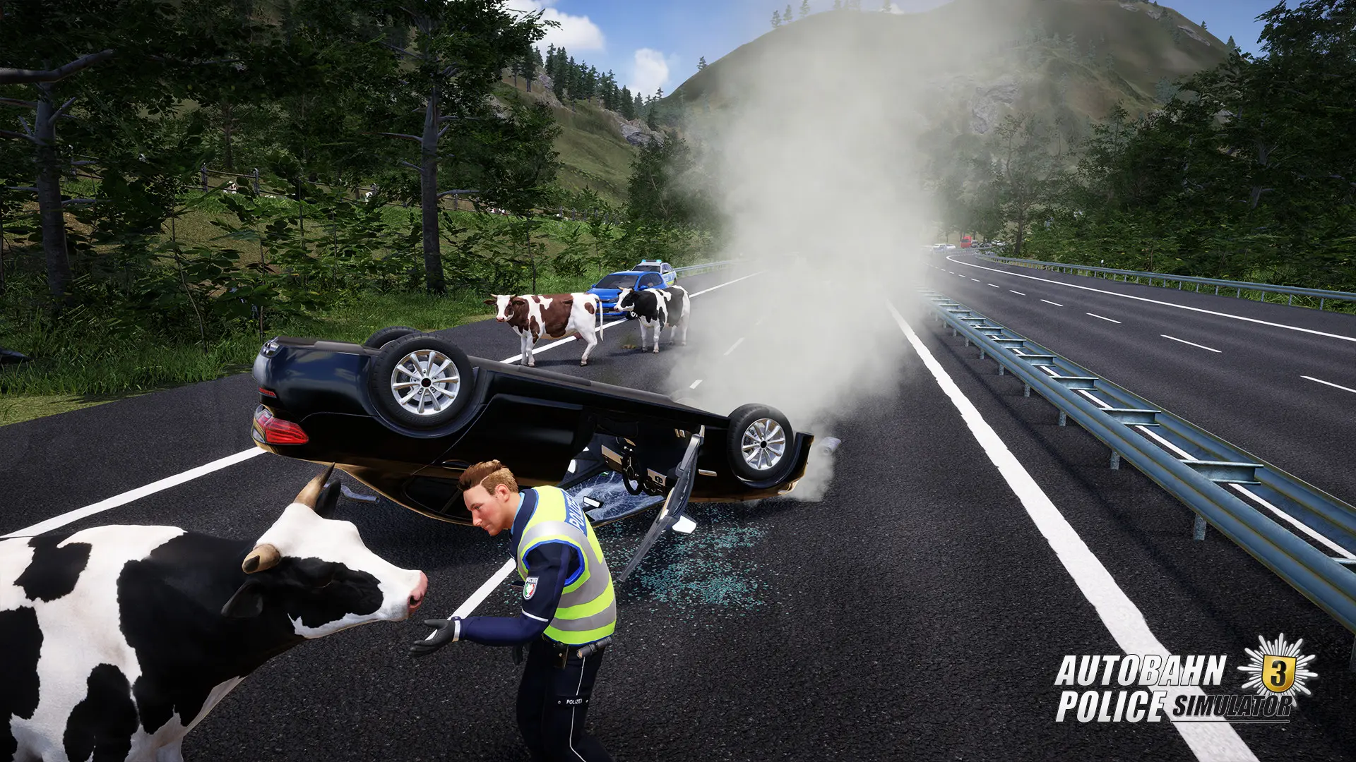 高速公路警察模拟3/Autobahn Police Simulator 3 游戏截图