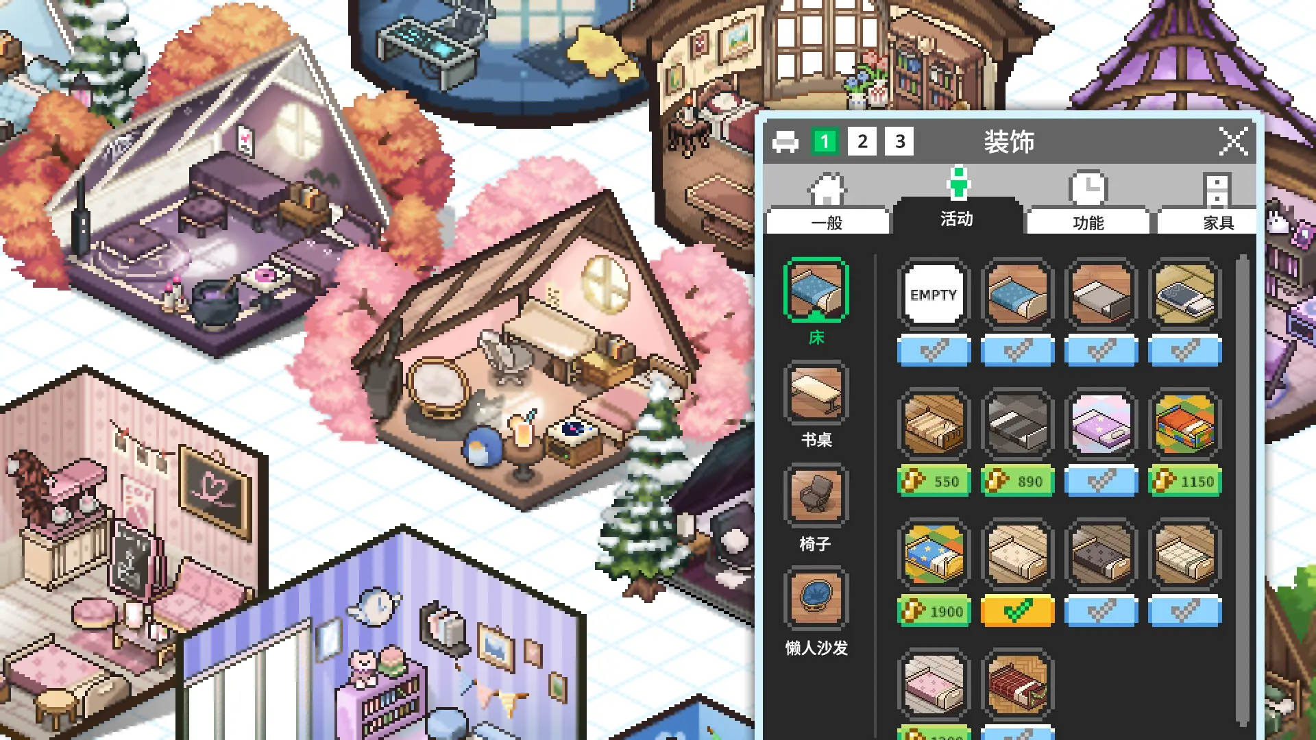 迷你舒适房间:Lo-Fi/Mini Cozy Room: Lo-Fi 游戏截图