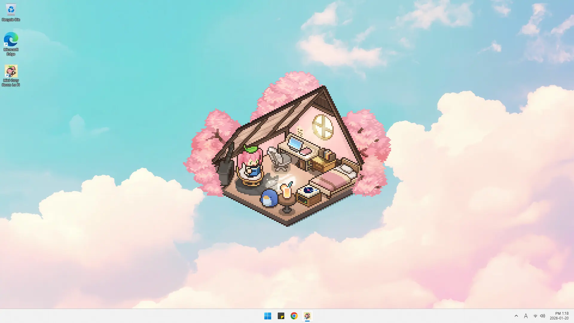 迷你舒适房间:Lo-Fi/Mini Cozy Room: Lo-Fi 游戏截图